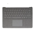 Toppfodral med tangentbord (ANSI US) för Microsoft Surface Laptop 3 13,5\" (1867 / 1868) (grå) grå