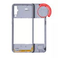 Mellankåpa för Samsung Galaxy A50 (A505 / 2019) (Internationell version) (Eftermarknad Plus) (Vit) vit