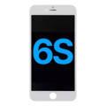 LCD-enhet med stålplatta för iPhone 6S (Eftermarknad) (Vit) vit