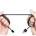 Miniatyrbild 5 av 7: hög kvalitet 1 m iphone kabel svart "Black"
"Svart"