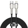 Baseus kabel Cafule Metal PD USB-C - Lightning 2,0 m svart 20W svart