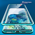 Miniatyrbild 4 av 4: Dubbelsidig glasmagnet för Samsung A10|blå blå
