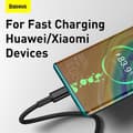 Miniatyrbild 6 av 9: Baseus 100W USB Type C till USB C PD-kabel Snabbladdning USB C