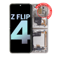 Inner OLED Assembly With Frame For Samsung Galaxy Z Flip 4 5G (US & International) (Service Pack) (White) vit