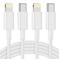 2 st Snabbladdningskabel USB-C till Lightning
