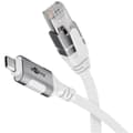 Goobay USB-C 3.1 till RJ45 netvärksadapter 2 m CAT6 1 Gbit/s vit vit