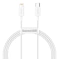 Baseus kabel Superior PD USB-C - Lightning 1,0 m vit 20W vit
