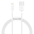 Baseus kabel Superior USB - Lightning 1,0 m 2,4A vit vit