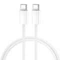 BWOO kabel USB-C - USB-C 1m 60W för iPhone 15 BO-X284 vit vit