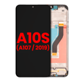 LCD-enhet med ram för Samsung Galaxy A10s (A107 / 2019) (Eftermarknad Plus) (Alla färger)