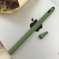 Miniatyrbild 9 av 10: silkon fodral för Apple pencil 2 vit