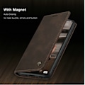 Miniatyrbild 1 av 4: Läderfödral caseme 0013 för  iphone 11  pro mörkbrun mörkbrun