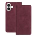 Smart mockafodral för iPhone 16 maroon