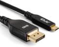 Club 3D CAC-1559 USB-C till DisplayPort 2.1 kabel 1m svart svart