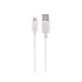 Maxlife-kabel USB - Lightning 3,0 m 2A vit vit