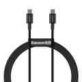 Baseus kabel Superior PD USB-C - USB-C 1,0m svart 100W svart