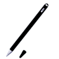 Miniatyrbild 1 av 6: silikonfodral för För Apple Pencil 2|svart svart