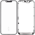 3 i 1 (glas med förmonterad OCA + ram) för iPhone 16e / 17e (OCA Master)