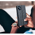 Miniatyrbild 6 av 6: fancy för APPLE IPHONE 13 pro max svartguld svart