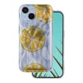Ultra Trendy Summer skal för iPhone 14 lemon transparent