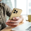 Miniatyrbild 3 av 9: METALLIC Fodral för IPHONE 14 plus guld guld