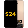 OLED-enhet utan ram för Samsung Galaxy S24 5G (renoverad) (alla färger)