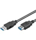 Miniatyrbild 2 av 5: Delock USB Type-C kabel 1m svart