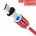 Miniatyrbild 7 av 7: 1 m  magnet laddare för micro-usb