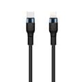 Setty USB-C - Lightning-kabel 1m 3A KSC-L-131 svart svart