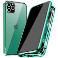 Miniatyrbild 1 av 6: Sekretessfodral doubel för iPhone 15 pro green grön