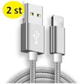 Miniatyrbild 3 av 7: 2 st långa 3m iphone kabel svart svart