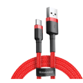 Miniatyrbild 1 av 9: 2 m Baseus usb-c  kabel röd