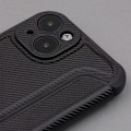 Pikkukuva 6 / 9: Smart Carbon -kotelo Galaxy S23 FE -puhelimelle, musta black