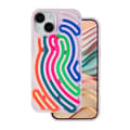 DIY Snake fodral för iPhone 12 / 12 Pro rosa rosa