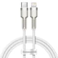Baseus Cafule Series USB-C till Lightning kabel 20W 1m vit vit