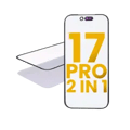 2 i 1 (Frontglas + OCA förinstallerat) för iPhone 17 Pro (2-pack) (OCA Master)