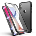 Miniatyrbild 3 av 9: magnet fodral med härdat glas för iphone Xs/X blå "Blue"
"Blå"