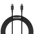 Baseus-kabel Superior PD USB-C - USB-C 2,0m svart 100W svart