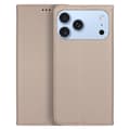 Smart Magnet fodral för iPhone 17 Pro / 18 Pro guld gul