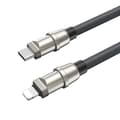 BWOO Lanyard-kabel USB-C - Lightning 1,2m 27W med rem