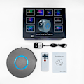 Miniatyrbild 5 av 9: Laser Galaxy Starry Himmel Projektor vit gul