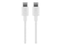 goobay USB Type-C kabel 50cm vit vit