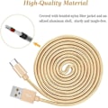 Miniatyrbild 1 av 5: 3 st hög kvalitet 1 m  usb-c