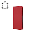 Miniatyrbillede 1 af 5: Ægte læder Smart Pro-etui til iPhone 16 rød red