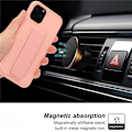 Miniatyrbild 2 av 4: Handrem Metall stativfodral för iphone 13 mini rosa rosa