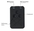 Miniatyrbild 3 av 7: Bluetooth-mottagare sändare 3,5 mm jack Handsfree Auto RX-TX-10