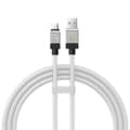Baseus kabel CoolPlay USB - USB-C 1m 100W vit vit