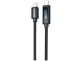 Dudao L7C USB-C till USB-C-kabel 100W 1m svart svart