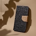 Miniatyrbillede 11 af 11: Smart Fancy etui til Samsung Galaxy A16 sort-guld black
