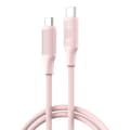 XO kabel NB-Q265B PD USB-C - USB-C 1,0m 60W rosa rosa